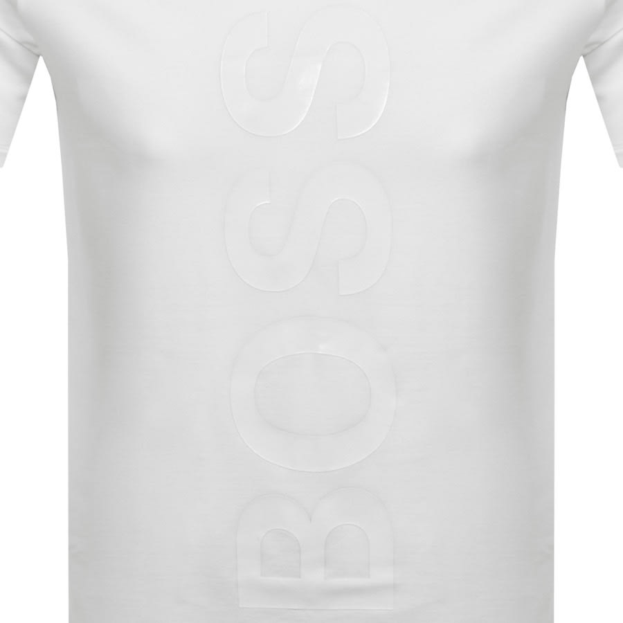 Alternative Image for ProductBOSS Logo Short Sleeve T Shirt White3